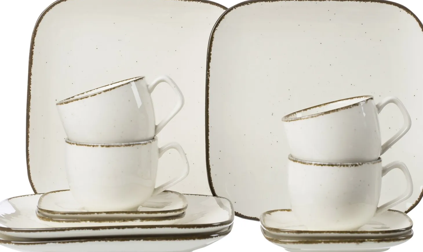 Kaffeeservice Casa | 12-teilig | creme