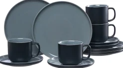 Kaffeeservice Jasper | 12-teilig | schwarz