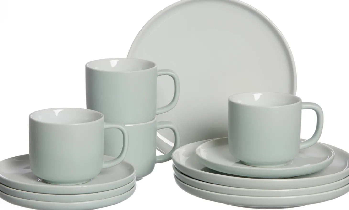 Kaffeeservice Jasper | 12-teilig | mint