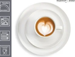 Kaffeeservice Skagen | 18-teilig | weiss