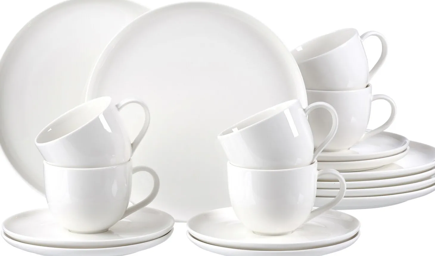 Kaffeeservice Skagen | 18-teilig | weiss