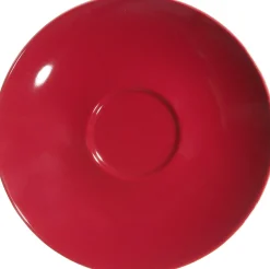 Kaffeeuntertasse Doppio | 16 cm | rot