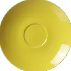 Kaffeeuntertasse Doppio | 16 cm | gelb