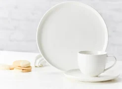 Kaffeeuntertasse Skagen | 16 cm | weiss