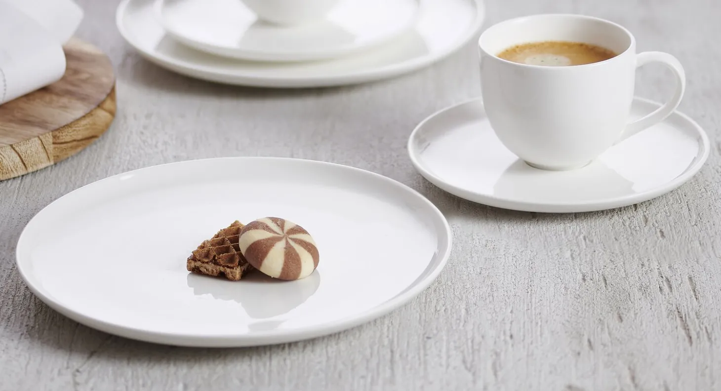 Kaffeeuntertasse Skagen | 16 cm | weiss