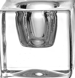 Kerzenhalter Candela | 6 x 6 x 6 cm | glatt