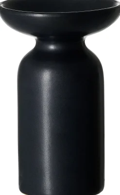 Kerzenhalter Tomar | 10 x 10 x 15 cm | schwarz