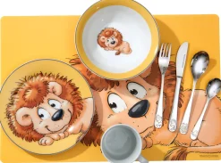 Kinderbecher Happy Zoo Leo | 270 ml | orange