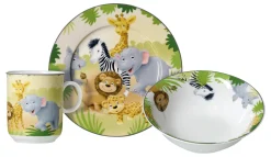 Kindergeschirr-Set Afrikatiere | 3-teilig
