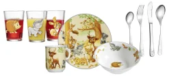 Kindergeschirr-Set Waldtiere | 10-teilig