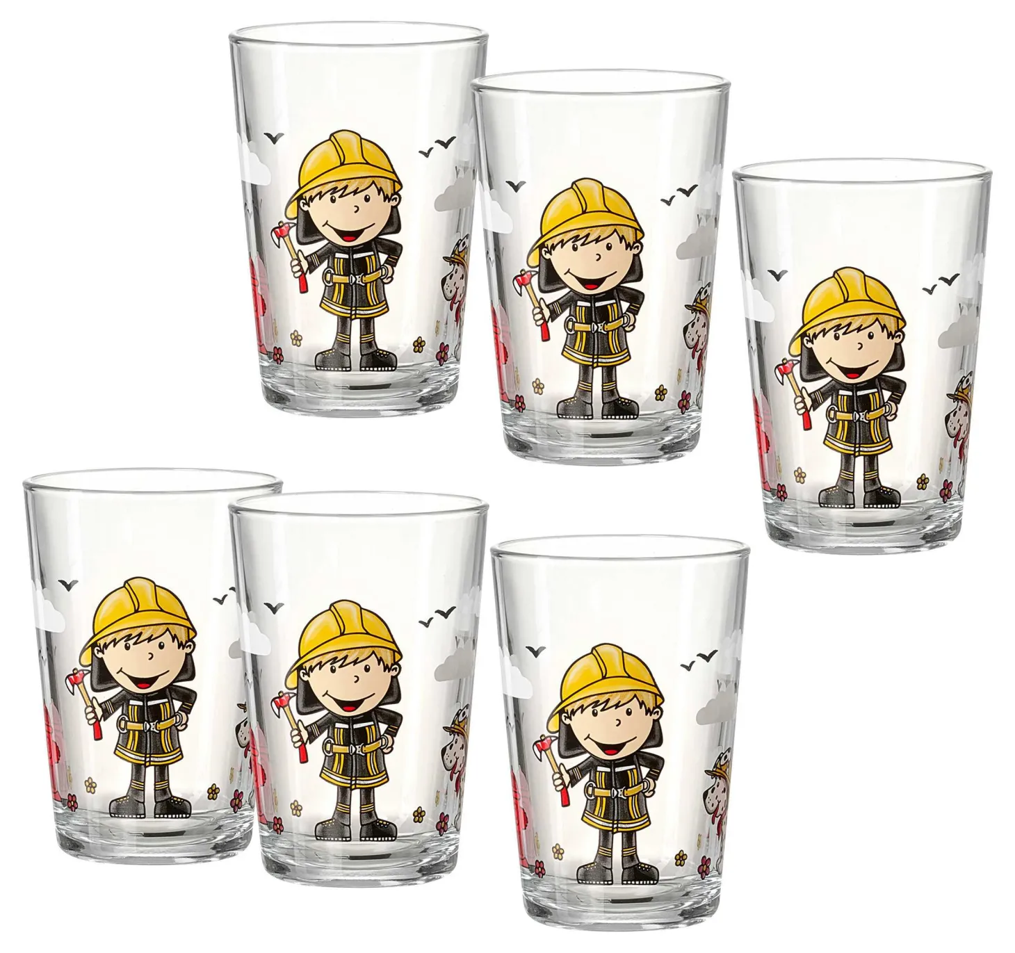 Kindergläser-Set Bernie | 6-teilig | 205 ml