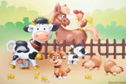 Kinderplatzmatte Hoftiere | 45 x 30 cm