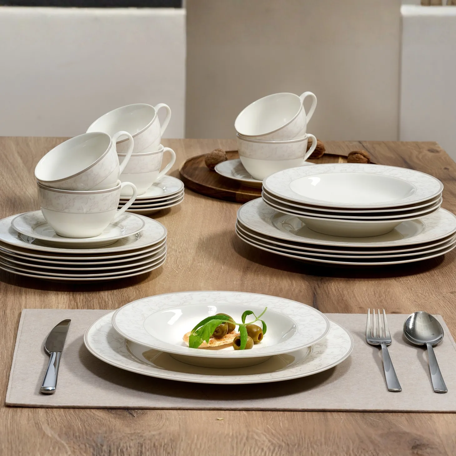 Kombiservice Isabella | 30-teilig | creme