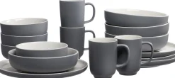 Kombiservice Jasper | 16-teilig | grau