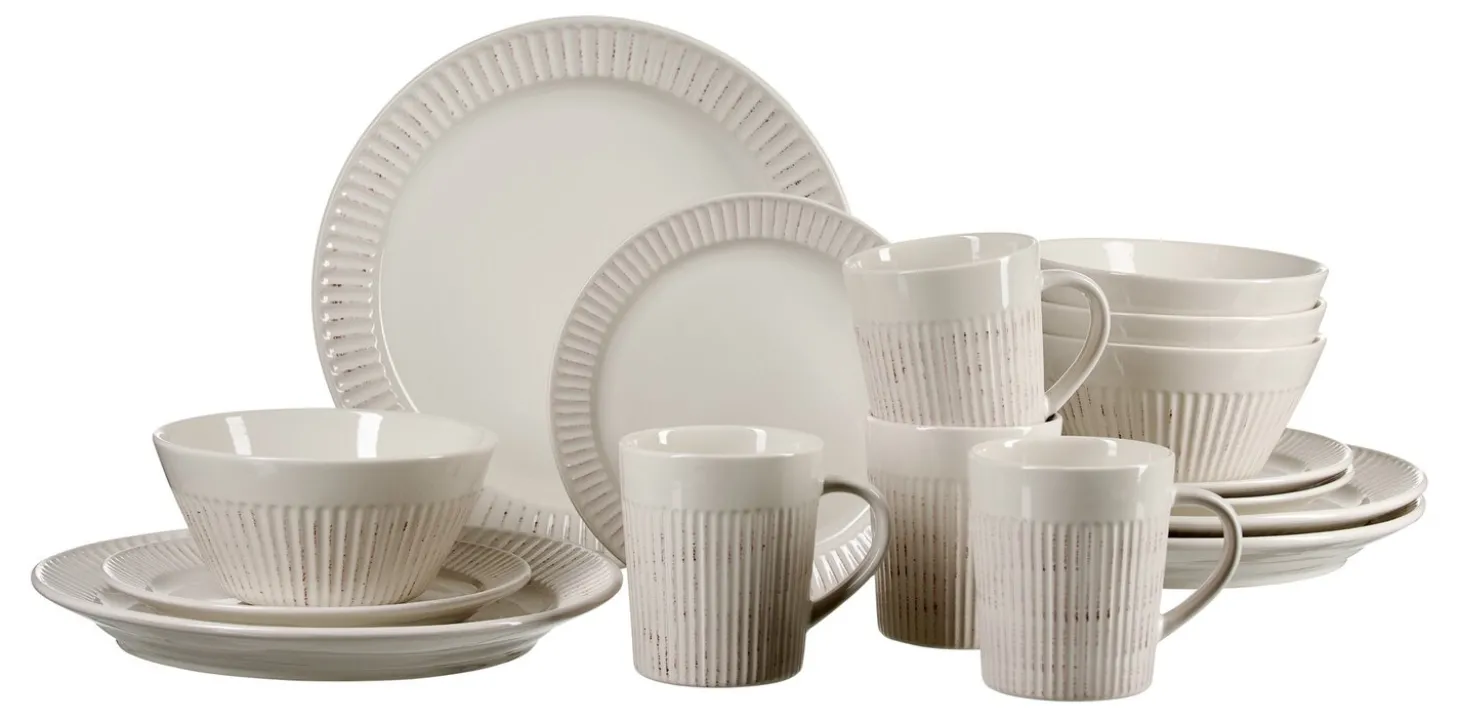 Kombiservice Kreta | 16-teilig | beige