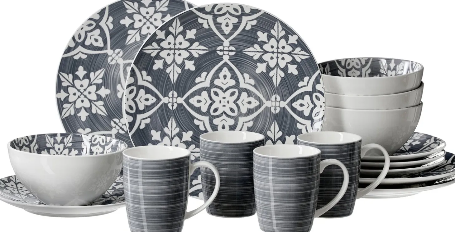 Kombiservice Salina | 16-teilig | blau