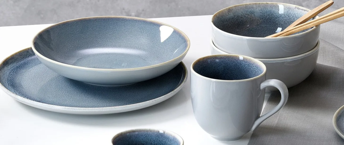 Kombiservice Skagen Stone | 12-teilig | grau