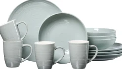 Kombiservice Suomi | 12-teilig | graublau