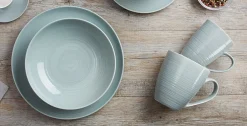 Kombiservice Suomi | 12-teilig | graublau