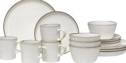 Kombiservice Visby | 16-teilig | weiss
