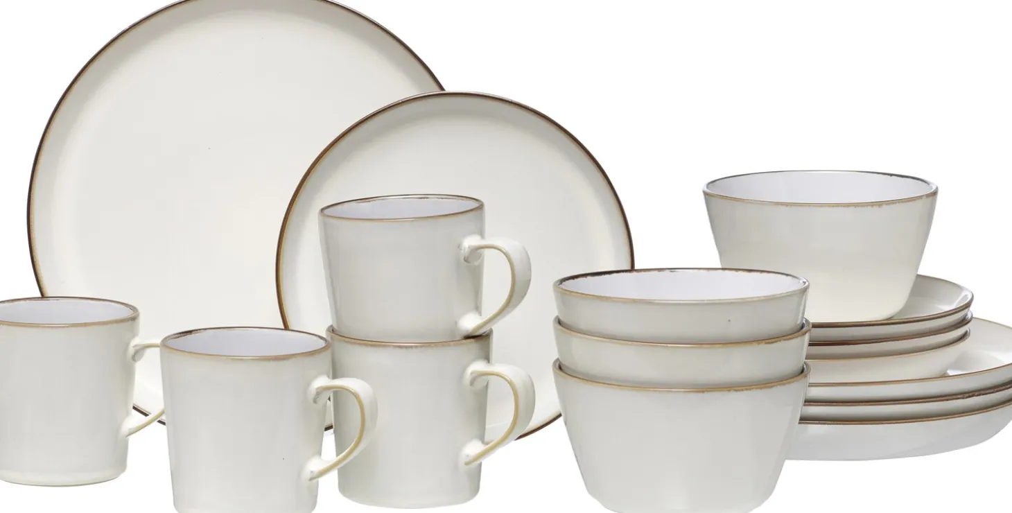 Kombiservice Visby | 16-teilig | weiss