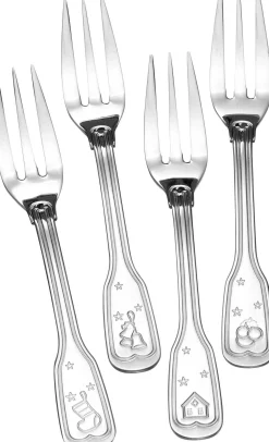 Kuchengabel-Set Holly | 4-teilig