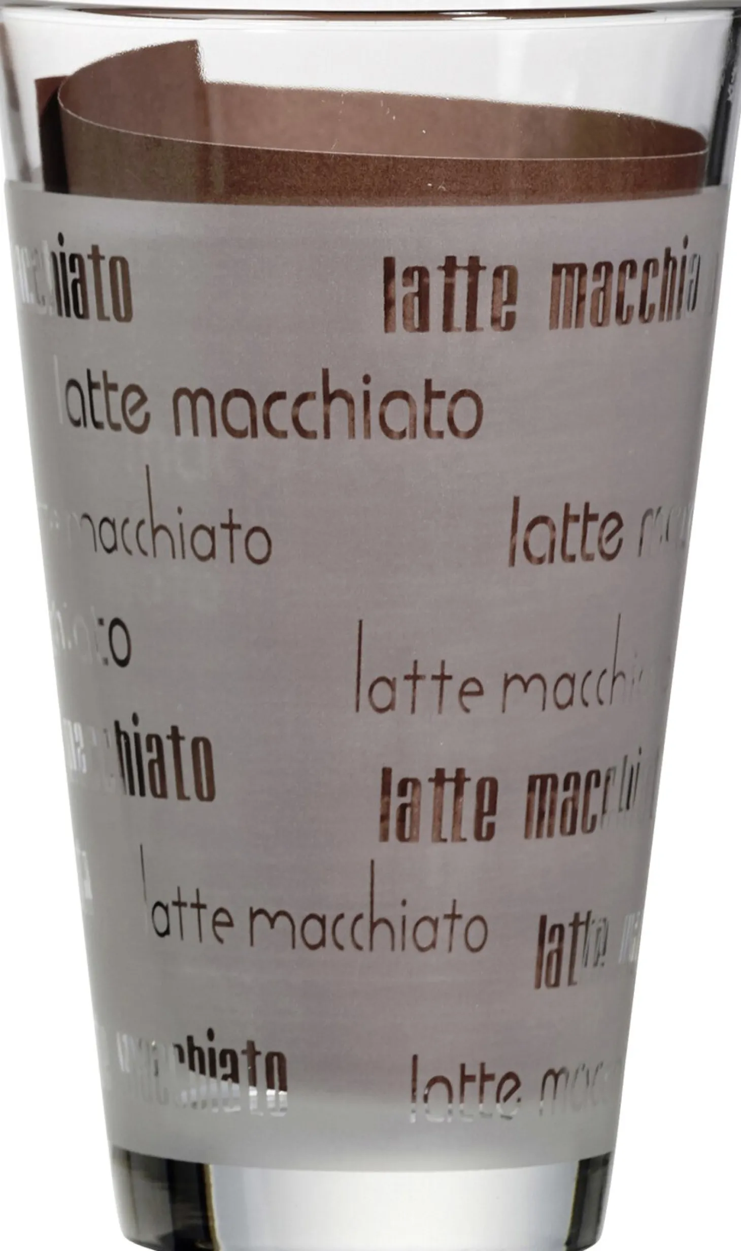Latte Macchiato Glas Chicco | 330 ml | weiss