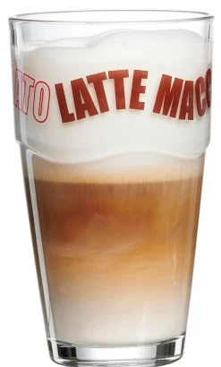 Latte Macchiato Glas Figaro | 320 ml | braun