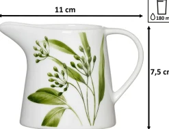 Milchkännchen + Zuckerdosen-Set Evora | 2-teilig | grün