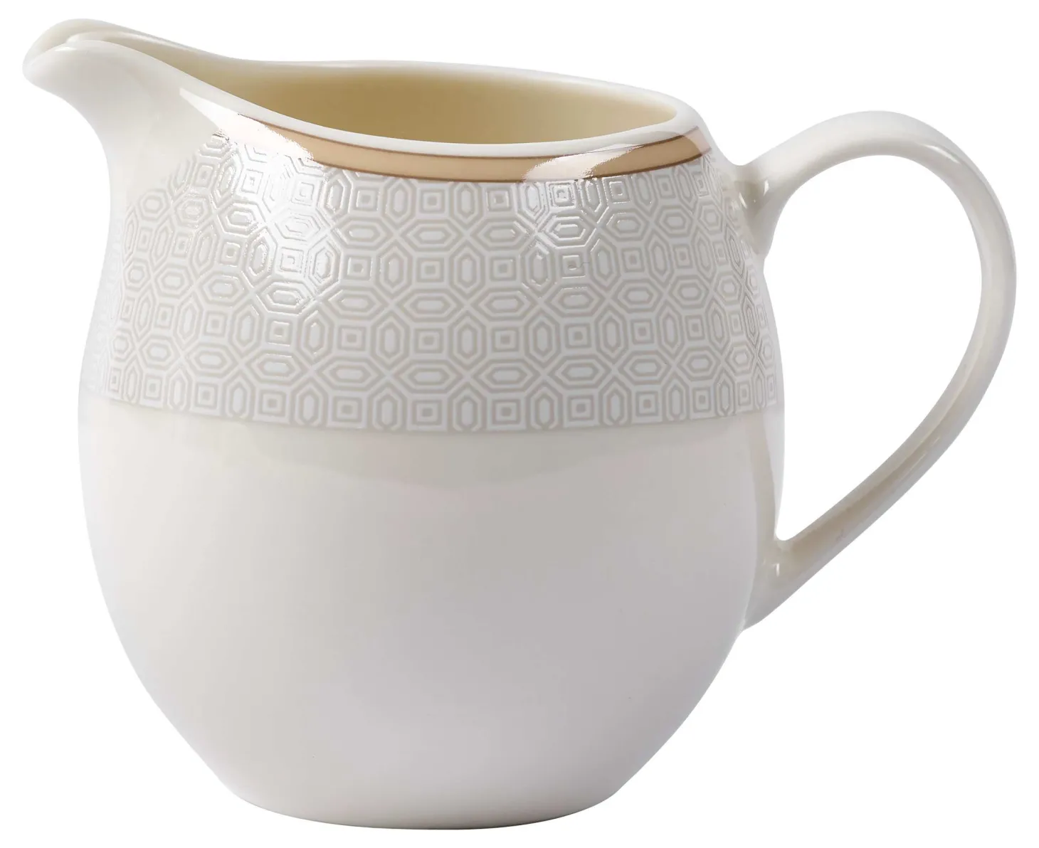 Milchkännchen Geo | 250 ml | weiss