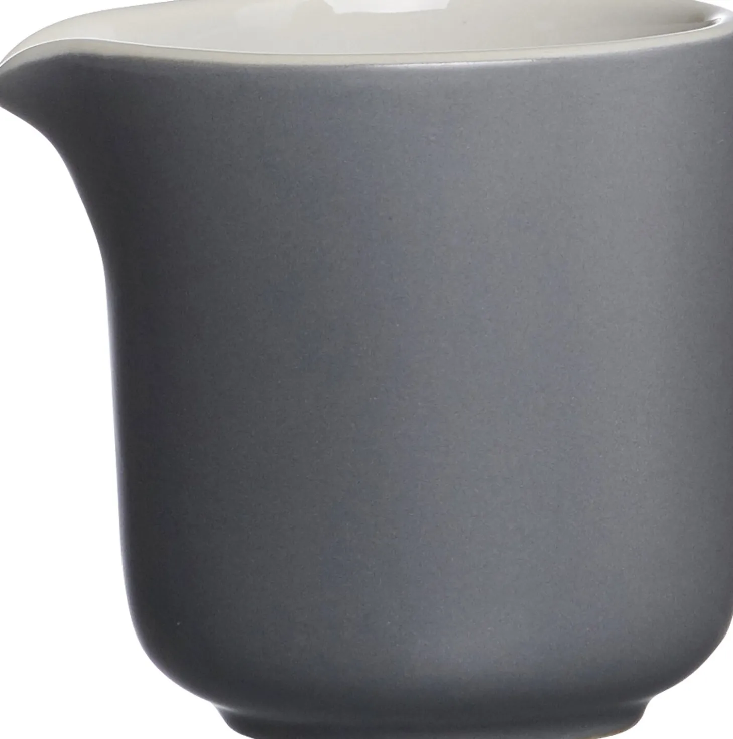 Milchkännchen Jasper | 170 ml | grau | ohne Henkel