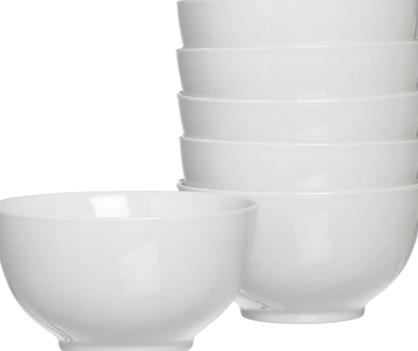 Müslischalen-Set Bianco | 6-teilig | 850 ml | weiss
