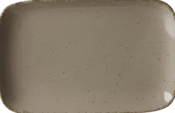 Platte Casa | 24 x 15,5 cm | grau | rechteckig