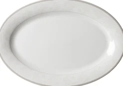 Platte Isabella | 32 x 21 cm | beige | oval