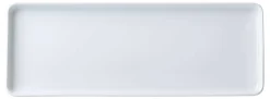 Platte Skagen | 30,5 x 11,5 cm | weiss | rechteckig