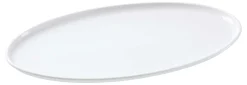 Platte Skagen | 30 x 17,5 cm | weiss | oval