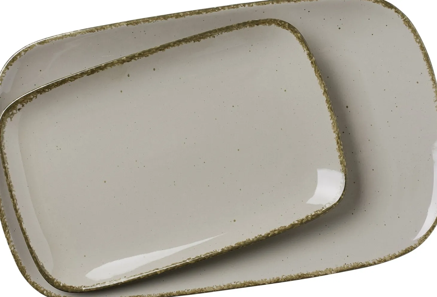 Platten-Set Casa | 2-teilig | grau | rechteckig