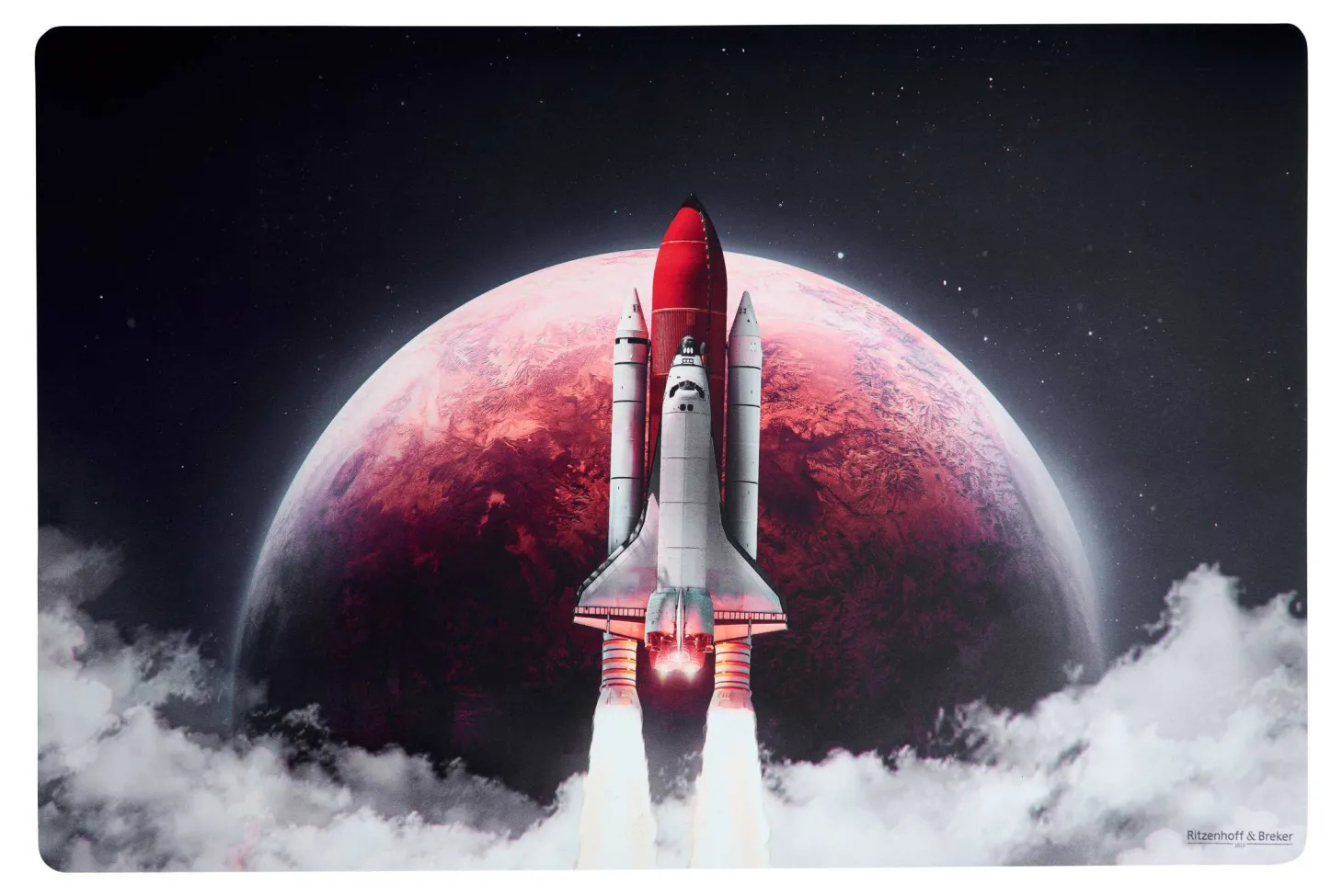 Platzmatte Flip Rakete | 45 x 30 cm