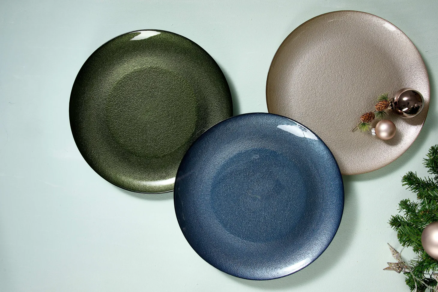 Platzteller Grazia | 33 cm | blau