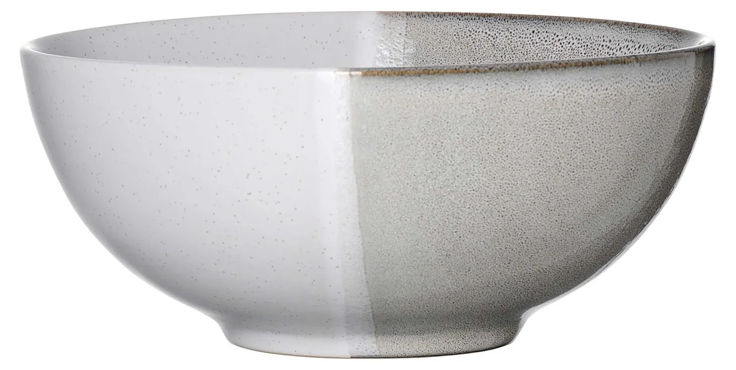 Poke Bowl Schale Tonala | 17,5 x 17,5 x 7,5 cm | grau
