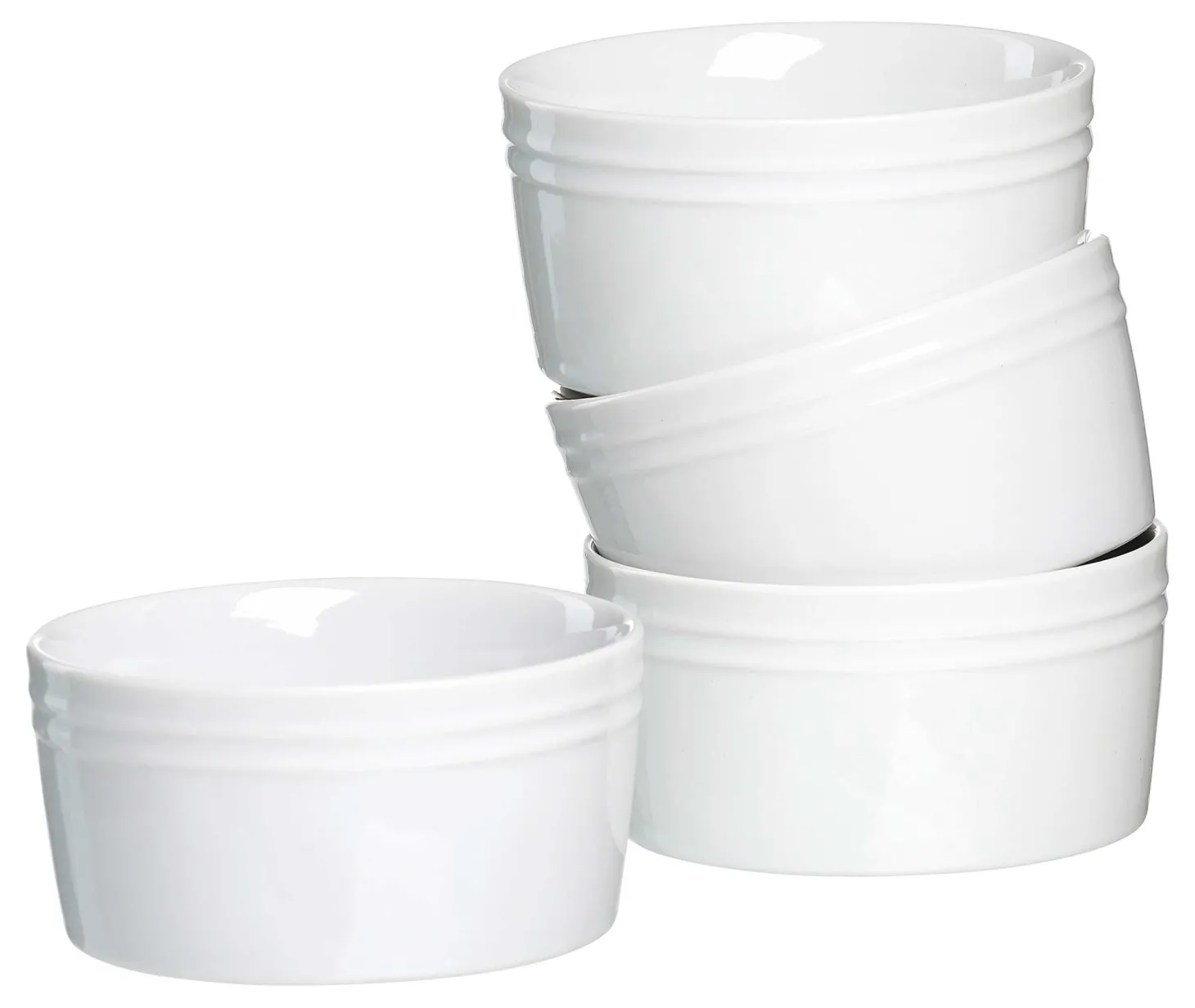 Ramekin Schalen-Set Bianco | 4-teilig | 220 ml | weiss