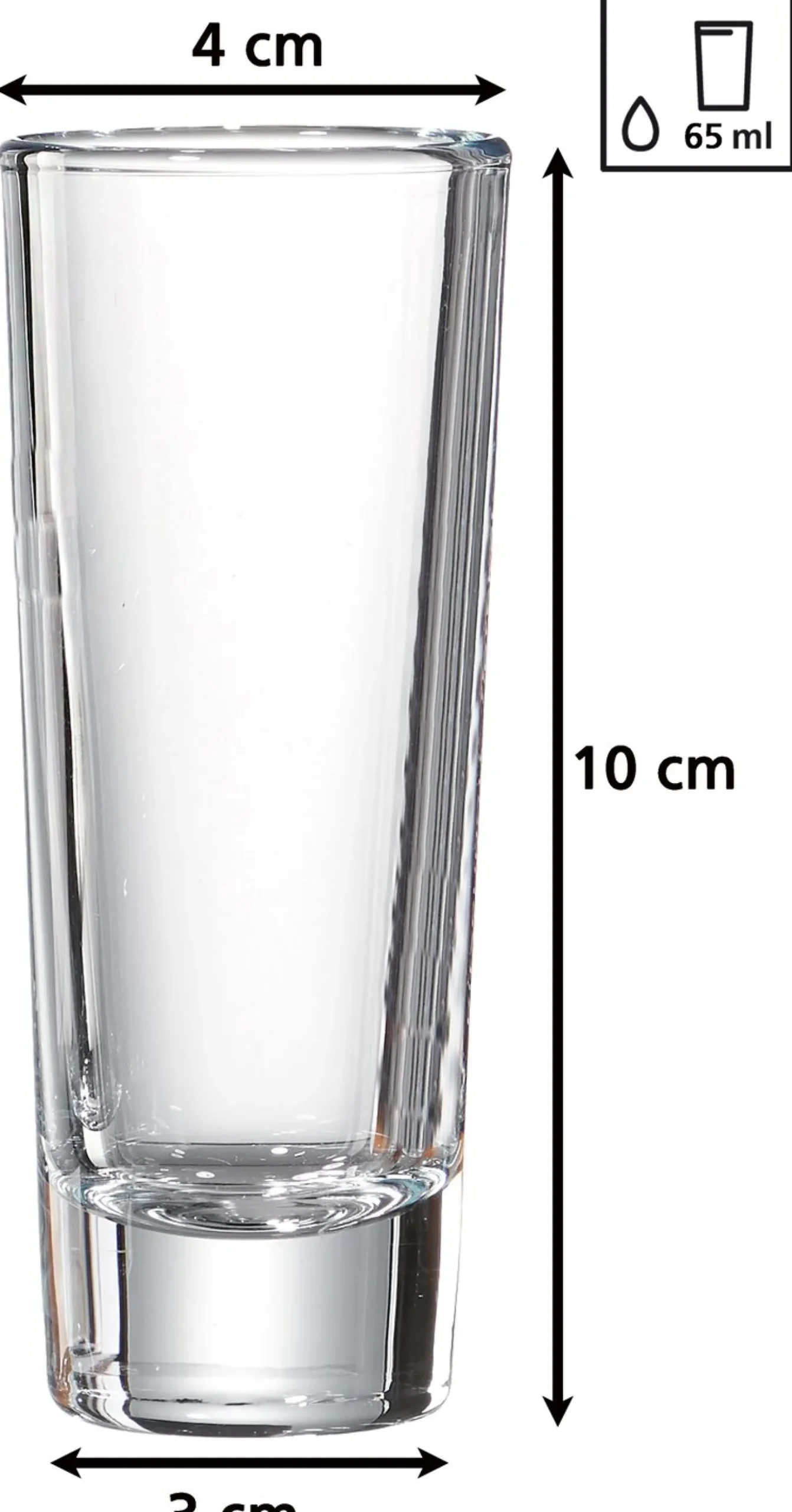 Schnapsgläser-Set Skol | 6-teilig | 65 ml