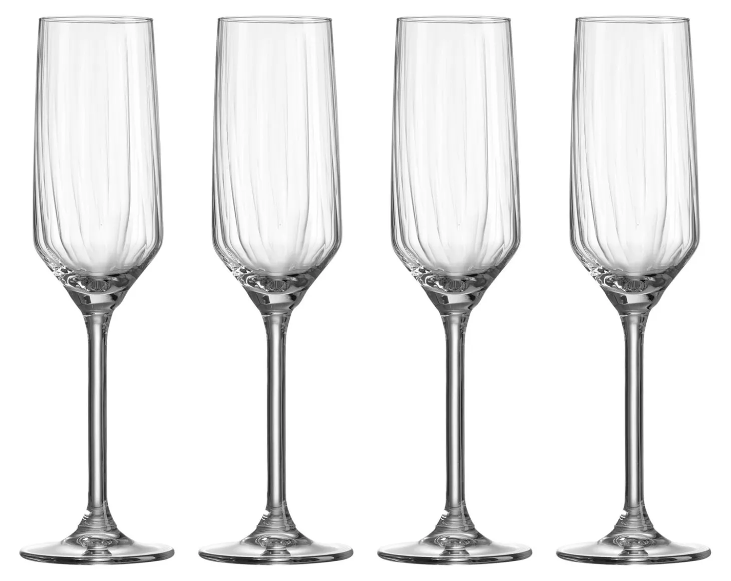 Sektgläser-Set Jive | 4-teilig | 220 ml