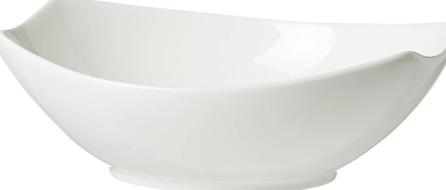 Servierschale Alba | 21 x 16 x 7 cm | weiss