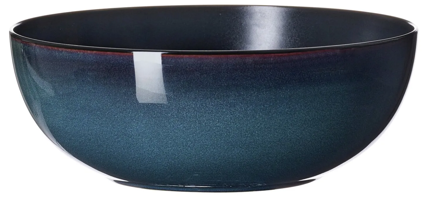 Servierschale Bali | 22,5 x 22,5 x 8 cm | blau