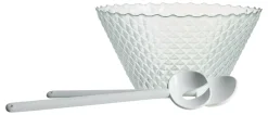 Servierschale Luisa | 25 x 25 x 12,5 cm | mit Besteck