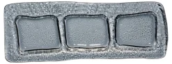 Servierschale Nox | 28 x 12 x 2 cm | smoke