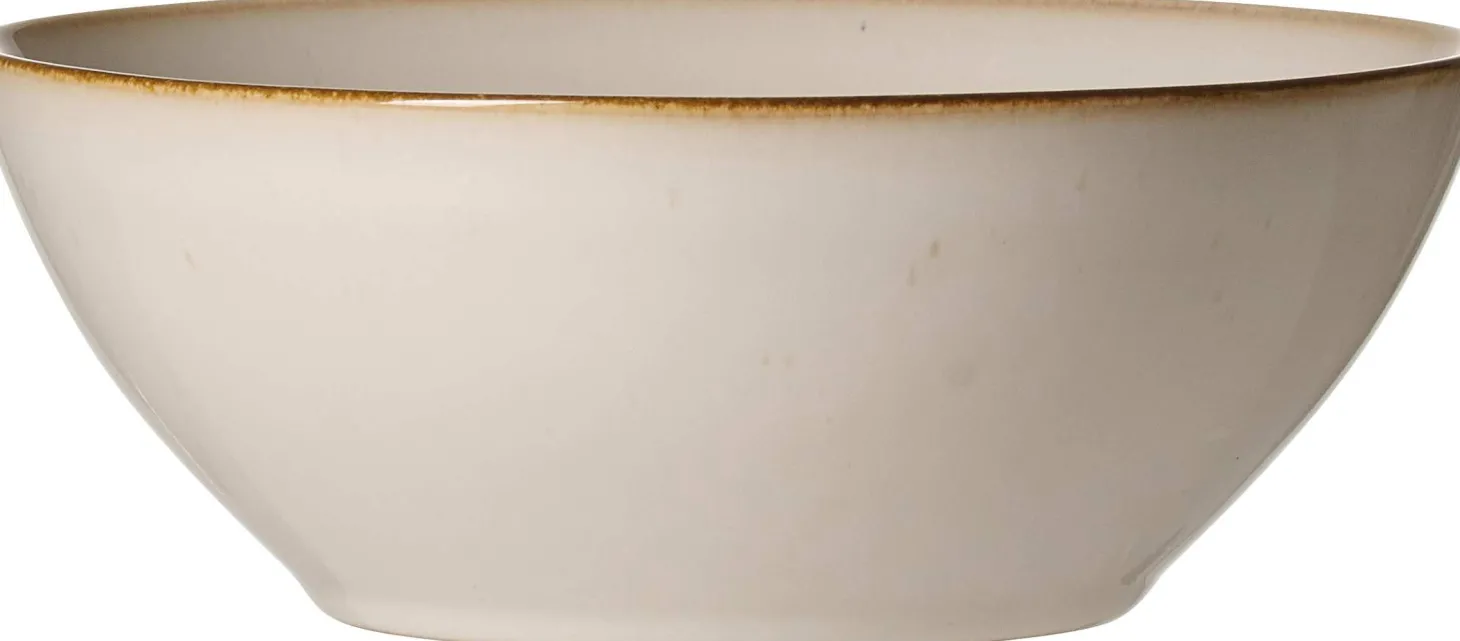 Servierschale Olivia | 19,5 x 19,5 x 7,5 cm | beige