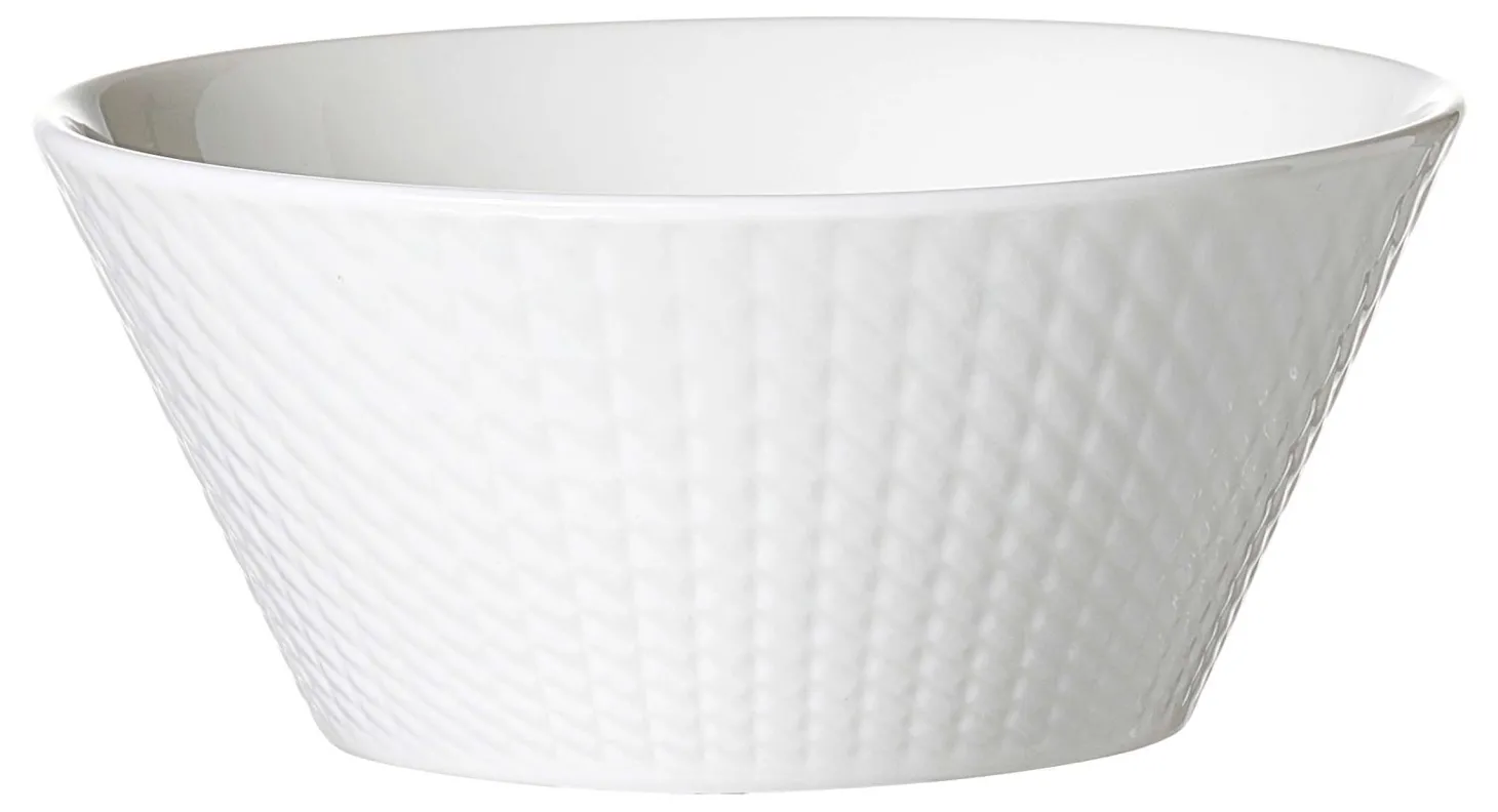 Servierschale Saphir | 16,5 x 16,5 x 7 cm | weiss