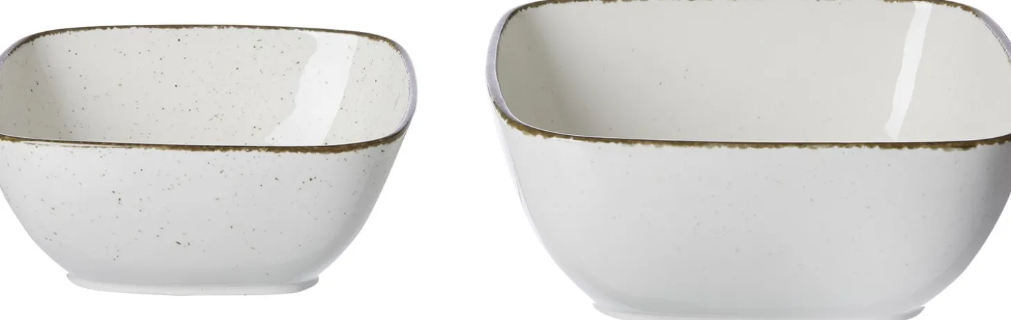 Servierschalen-Set Casa | 2-teilig | creme